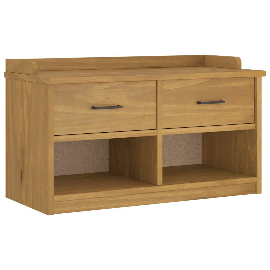 Flurbank SANDNES 87x40x50 cm Massivholz Kiefer