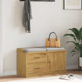 Flurbank SANDNES 87x40x50 cm Massivholz Kiefer