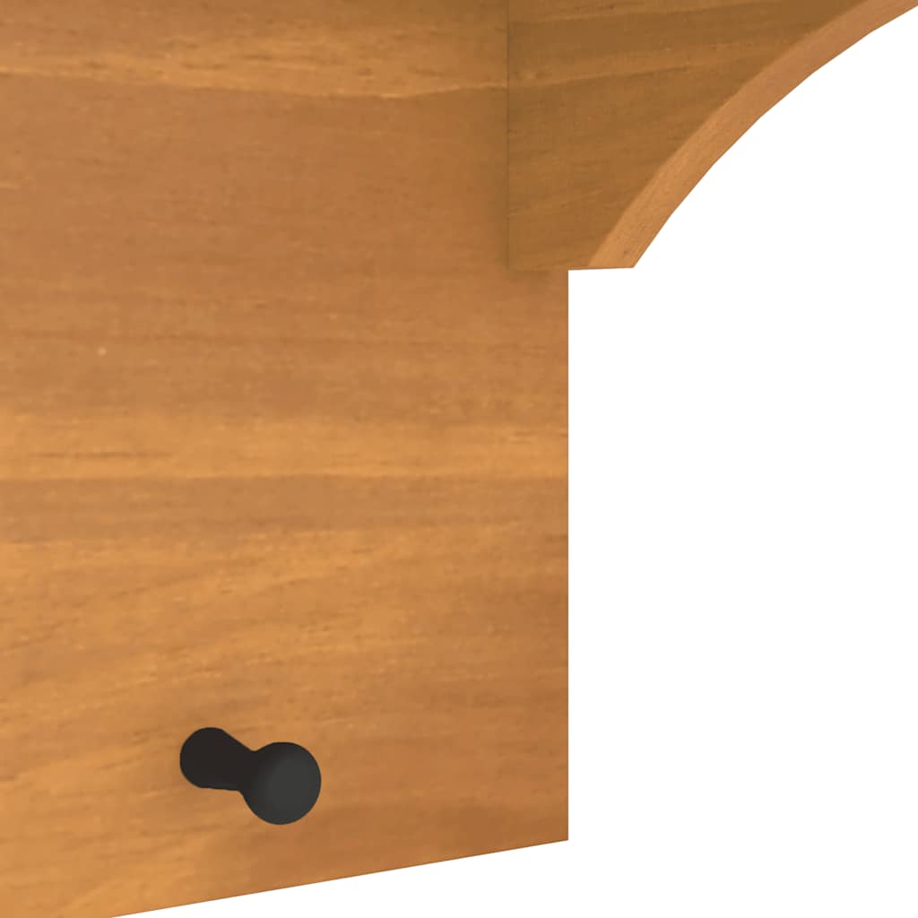 Wandgarderobe SANDNES 87x30x42 cm Massivholz Kiefer