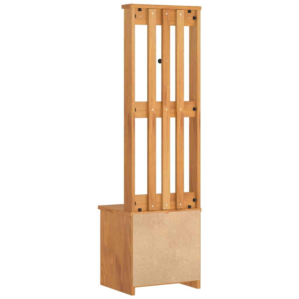 Garderobenständer SANDNES 45x40x159,5 cm Massivholz Kiefer
