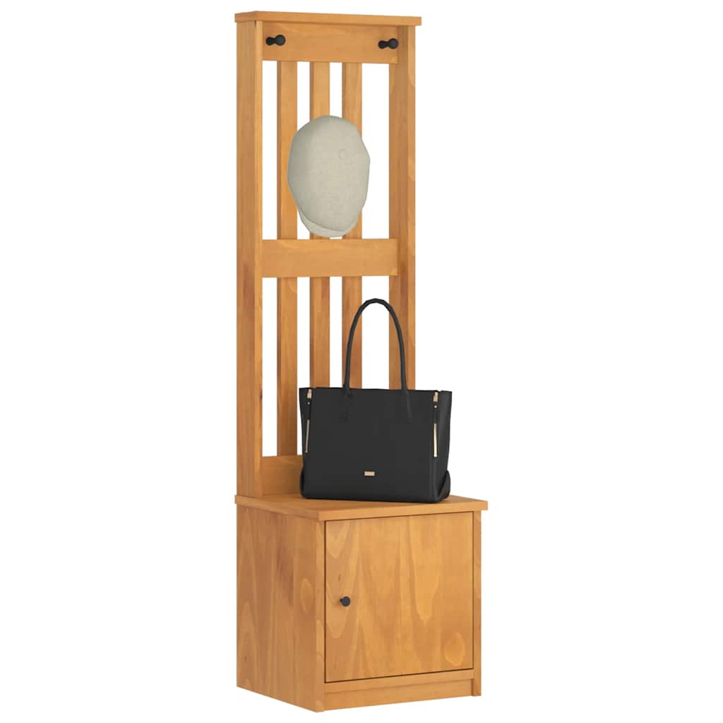 Garderobenständer SANDNES 45x40x159,5 cm Massivholz Kiefer
