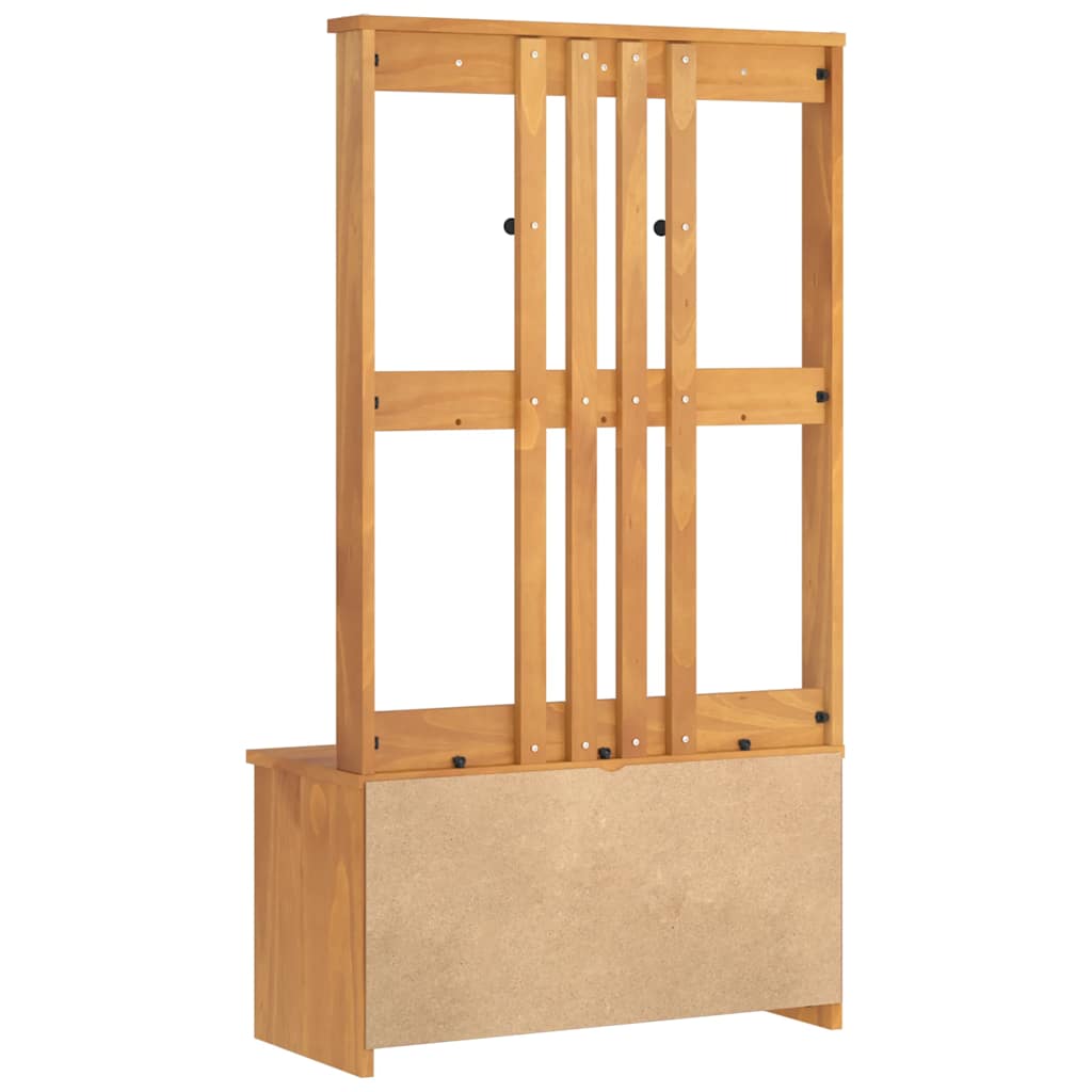 Garderobenständer SANDNES 87x40x159,5cm Massivholz Kiefer