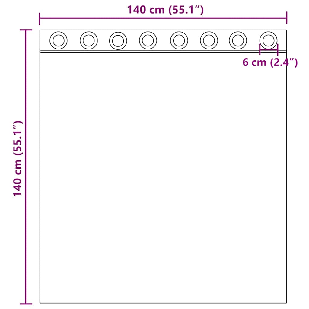 Voile Vorhänge mit Ösen 2 Stk. Weiß