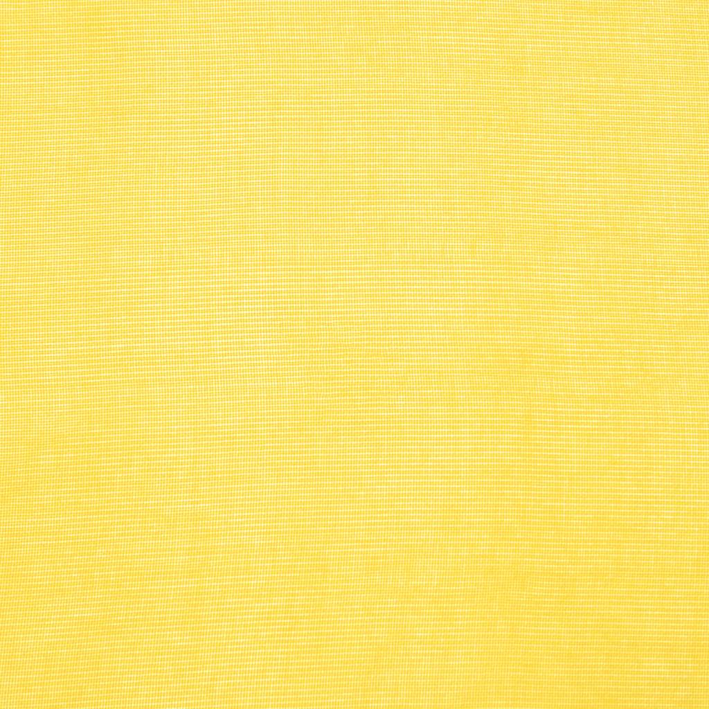 Voile Vorhänge mit Stangentaschen 2 Stk. Gelb