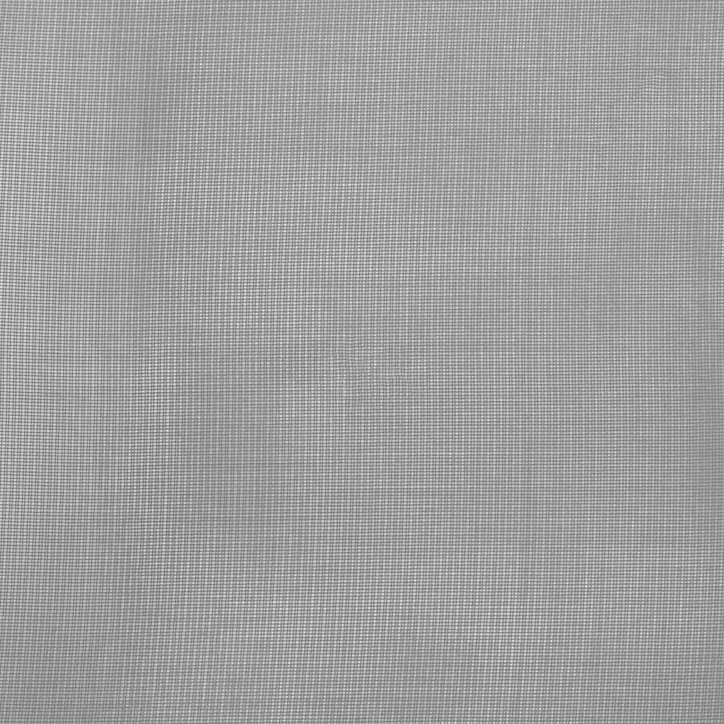Voile Vorhänge mit Schlaufen 2 Stk. Dunkelgrau 140x225 cm