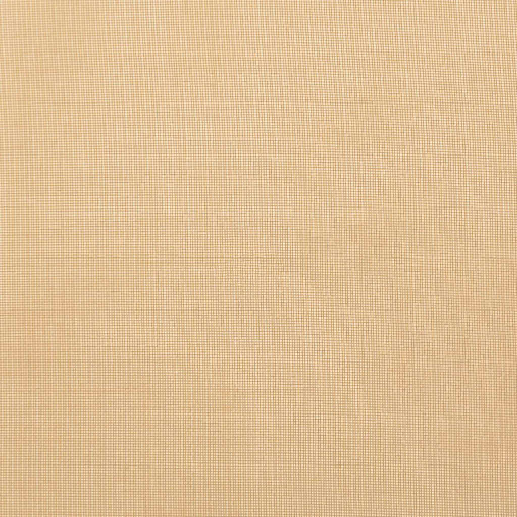 Voile Vorhänge mit Schlaufen 2 Stk. Sandfarbe 140x140 cm
