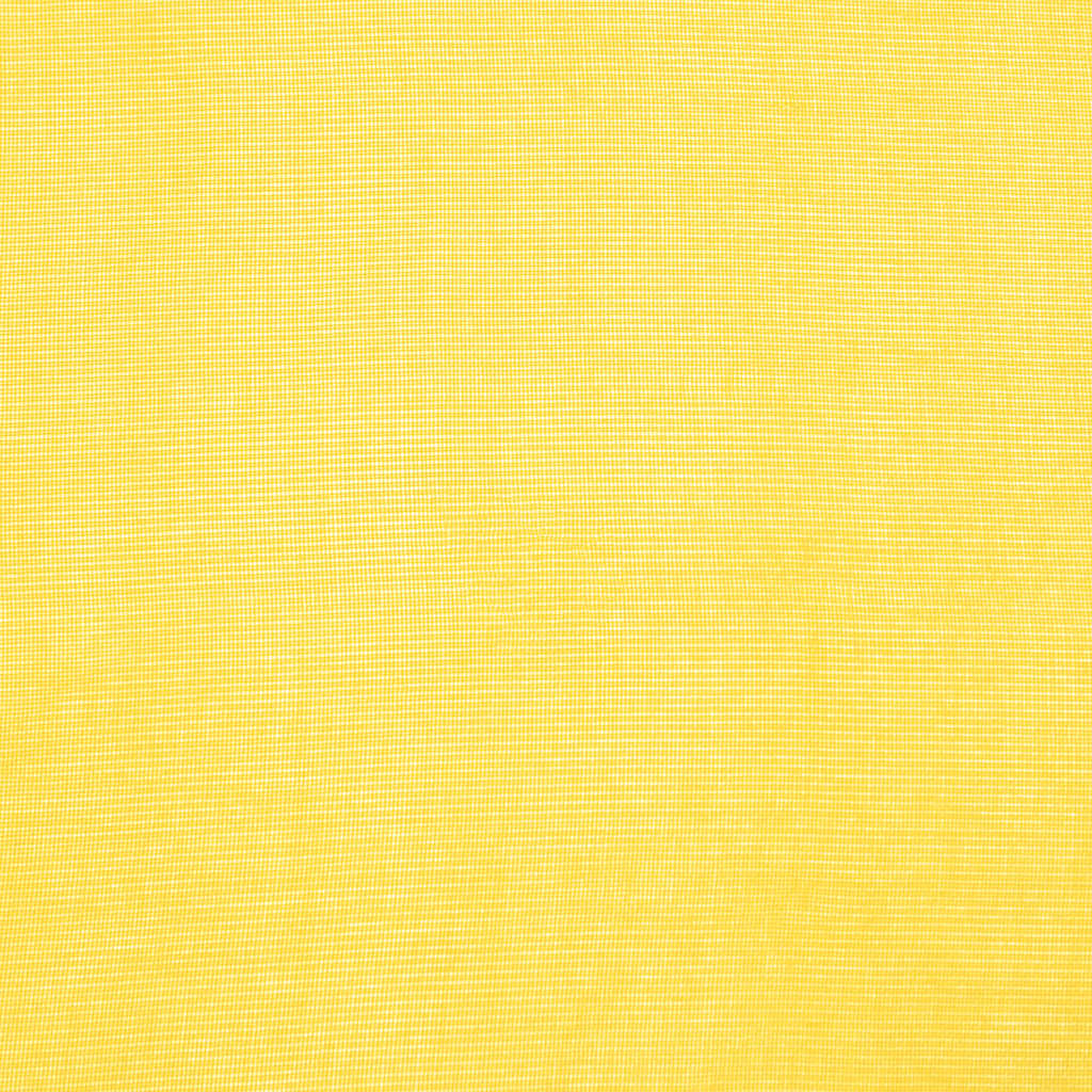 Voile Vorhänge mit Schlaufen 2 Stk. Gelb 140x245 cm