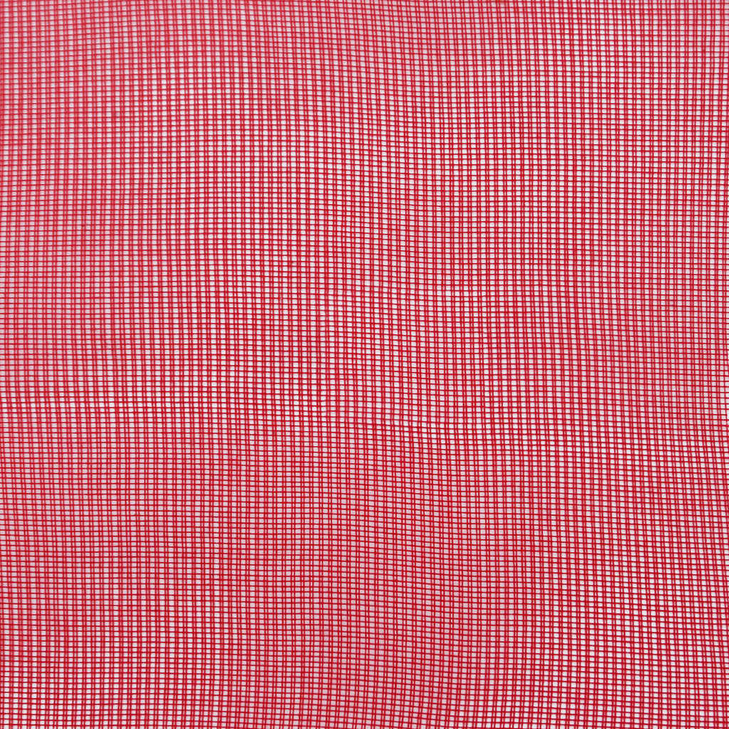 Voile Vorhänge mit Schlaufen 2 Stk. Weinrot 140x140 cm