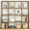 Bücherregal Artisan-Eiche 137,5x29x137,5 cm Holzwerkstoff