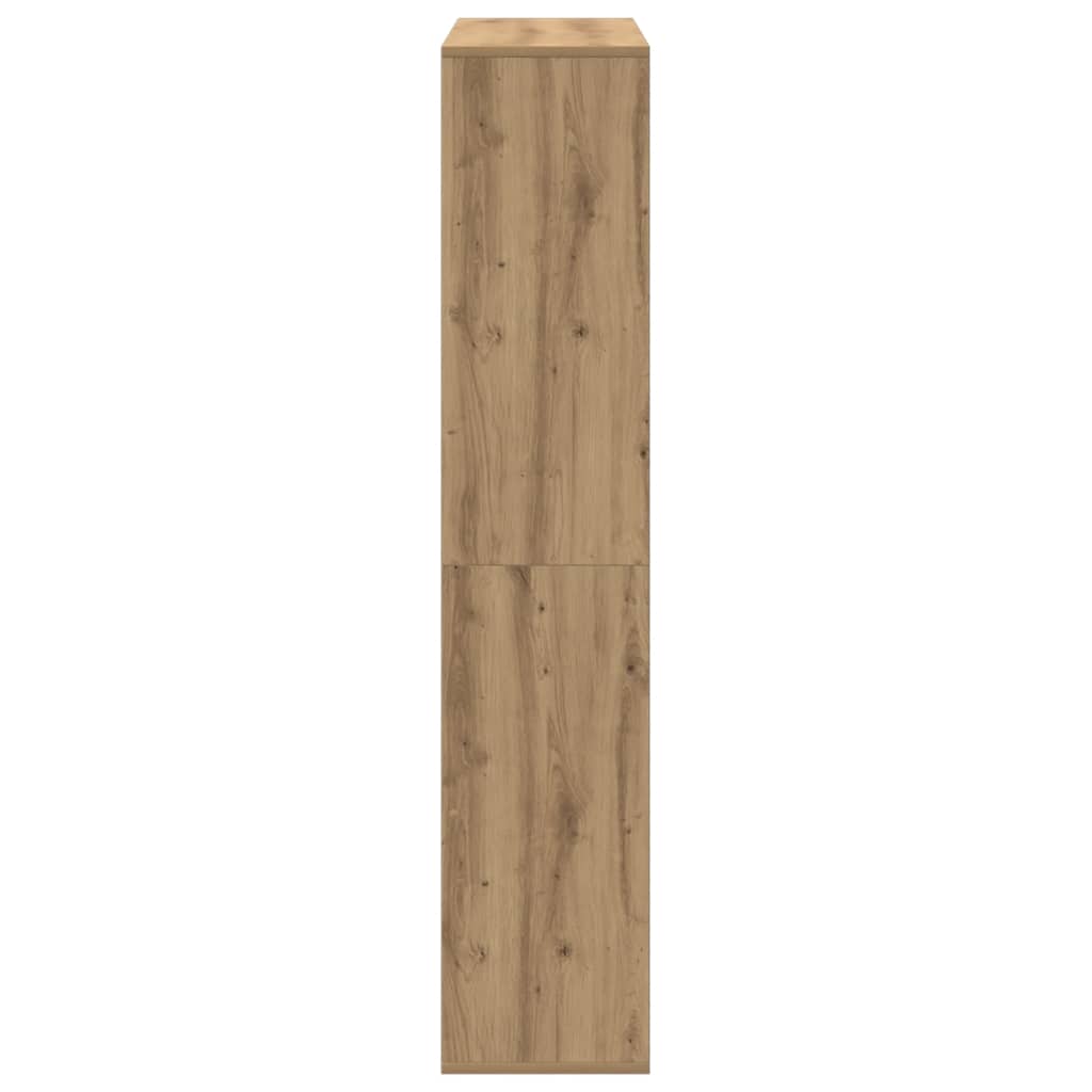 Bücherregal Artisan-Eiche 102x29x143 cm Holzwerkstoff