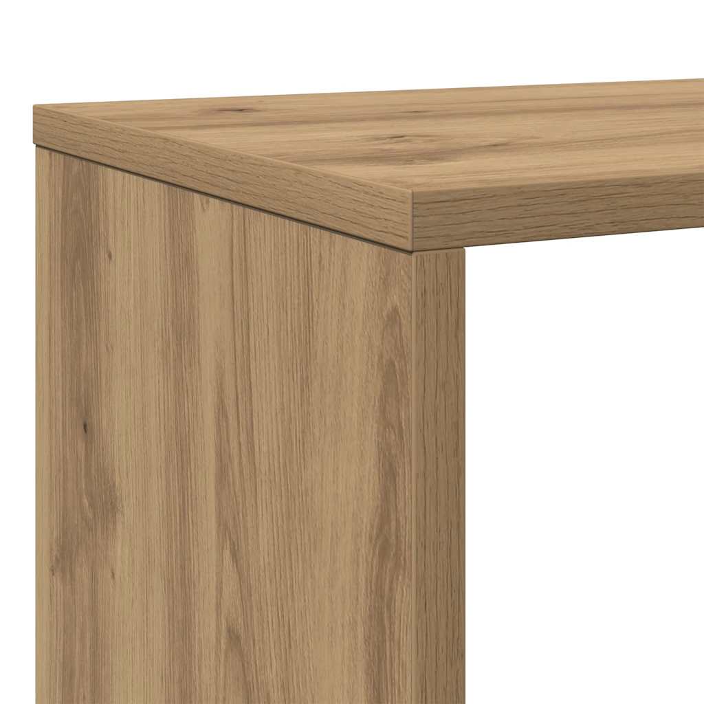 Bücherregal Artisan-Eiche 102x29x143 cm Holzwerkstoff