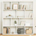 Bücherregal Weiß 132x29x141,5 cm Holzwerkstoff