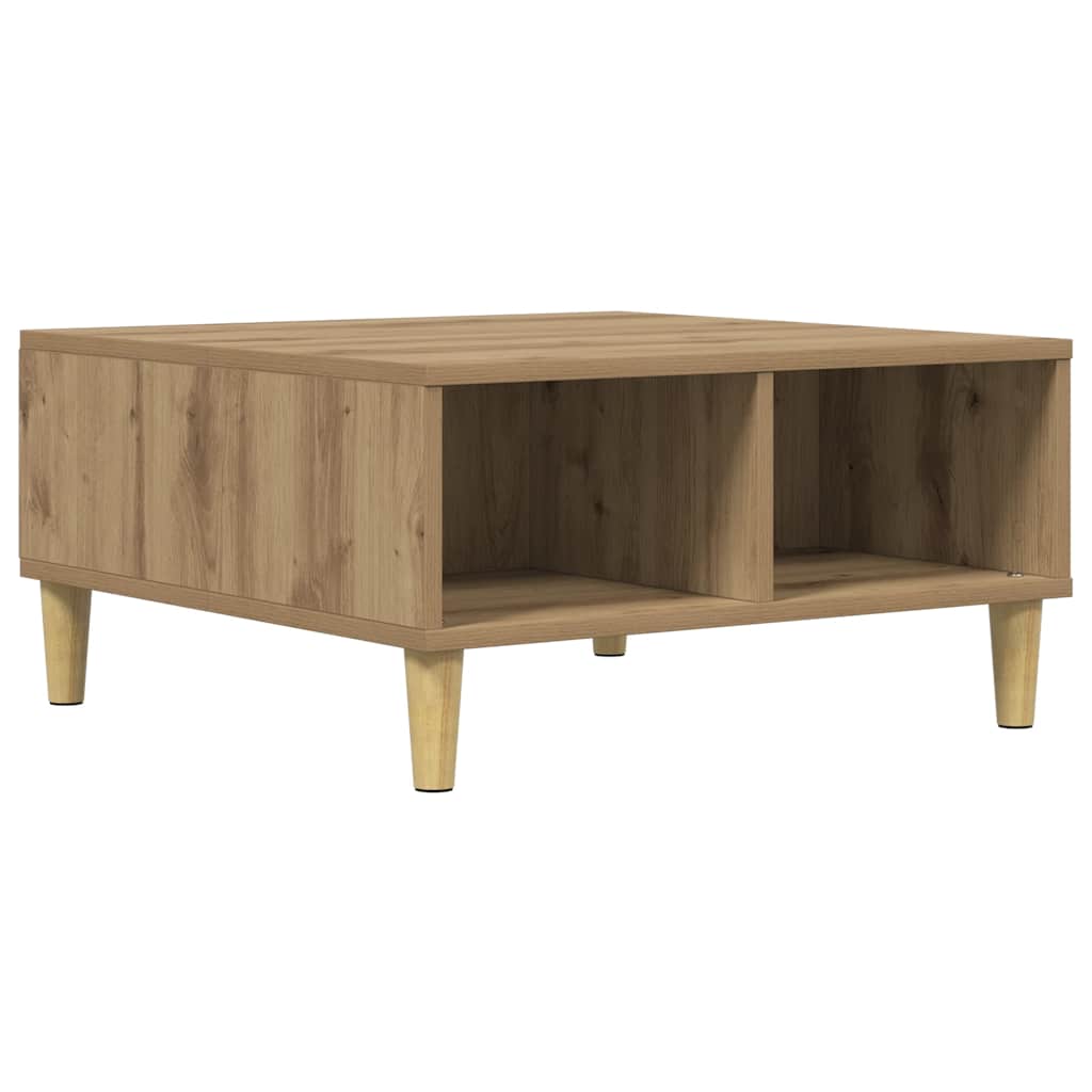 Couchtisch Artisan-Eiche 60x60x30 cm Holzwerkstoff