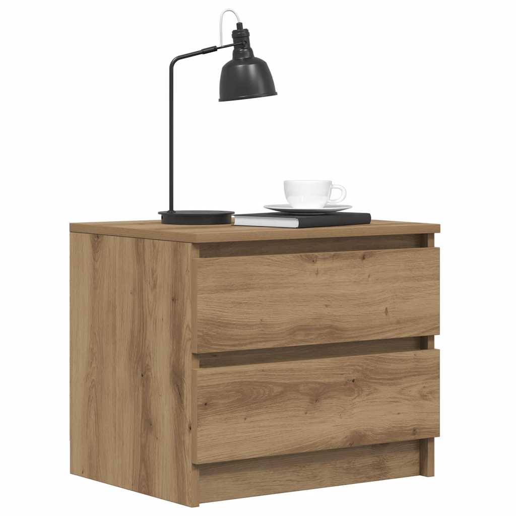 Nachttisch Artisan-Eiche 50x40x43,5 cm Holzwerkstoff