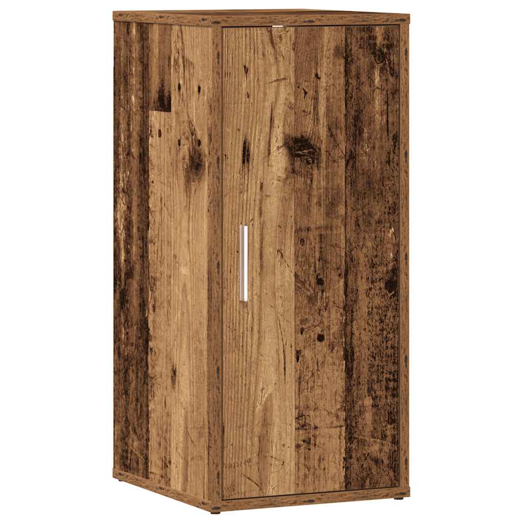 Schuhschrank Altholz-Optik 32x35x70 cm Holzwerkstoff