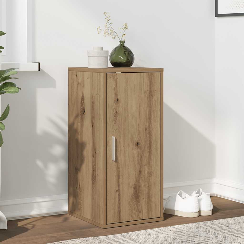 Schuhschrank Artisan-Eiche 32x35x70 cm Holzwerkstoff