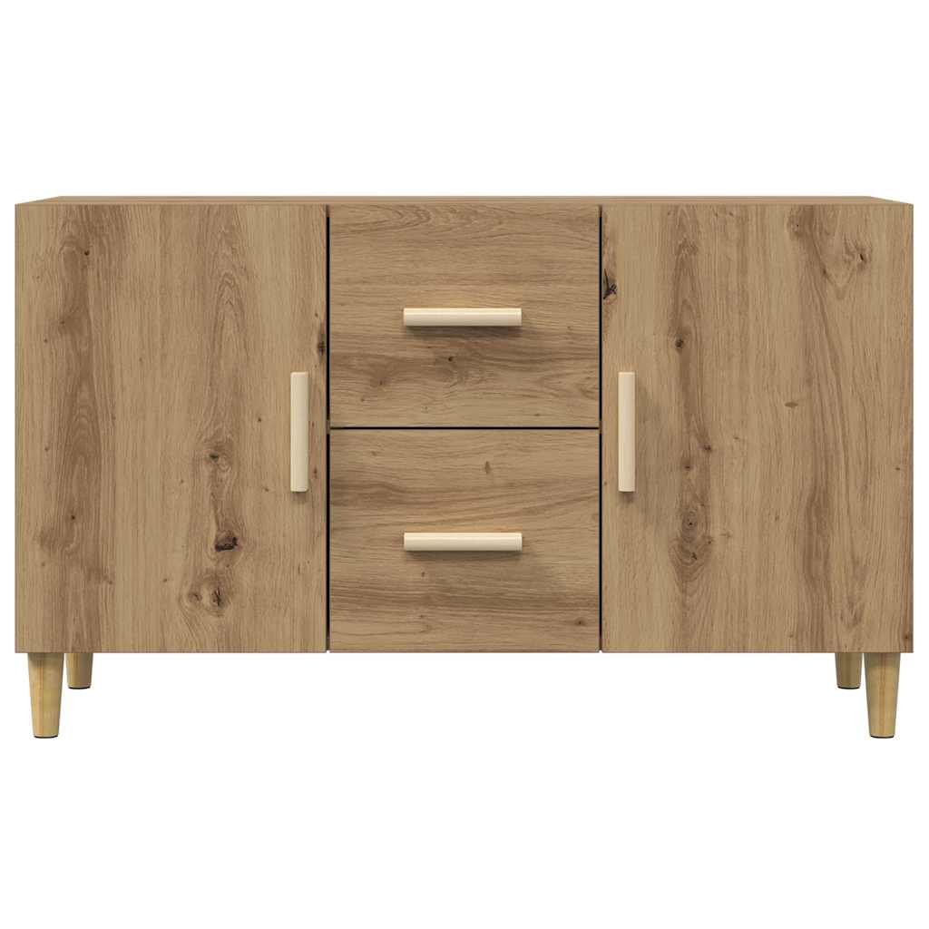 Sideboard Artisan-Eiche 100x36x60 cm Holzwerkstoff