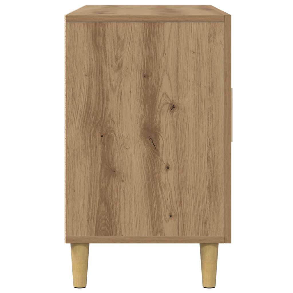 Sideboard Artisan-Eiche 100x36x60 cm Holzwerkstoff