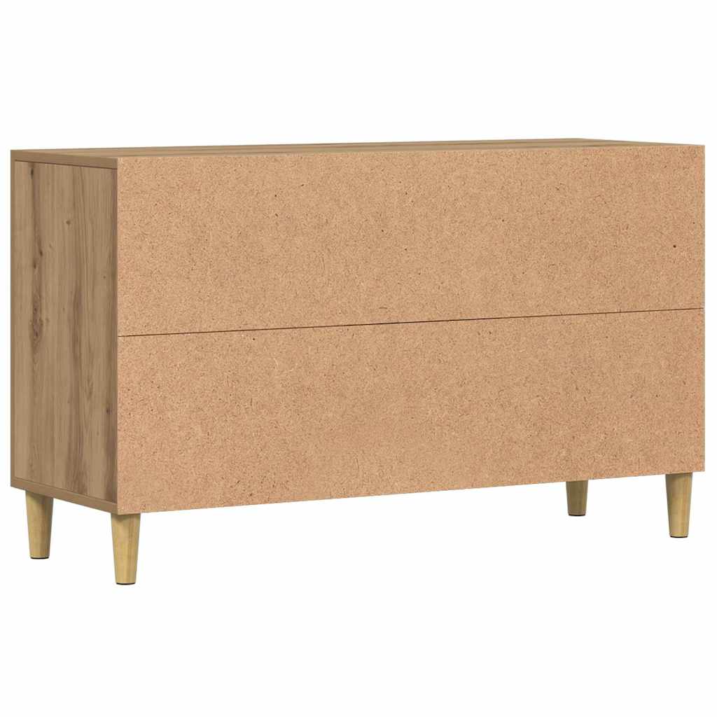 Sideboard Artisan-Eiche 100x36x60 cm Holzwerkstoff