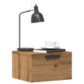 Wand-Nachttisch Artisan-Eiche 34x30x20 cm