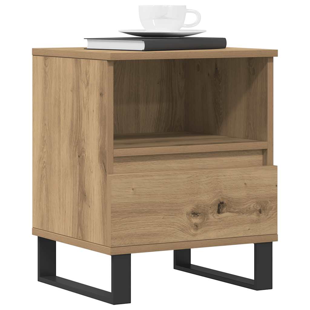Nachttisch Artisan-Eiche 40x35x50 cm Holzwerkstoff