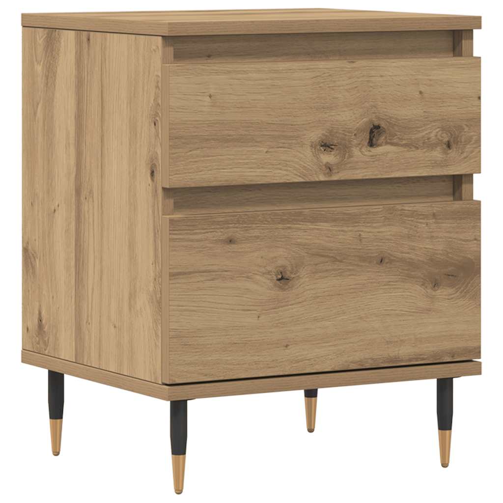 Nachttisch Artisan-Eiche 40x35x50 cm Holzwerkstoff