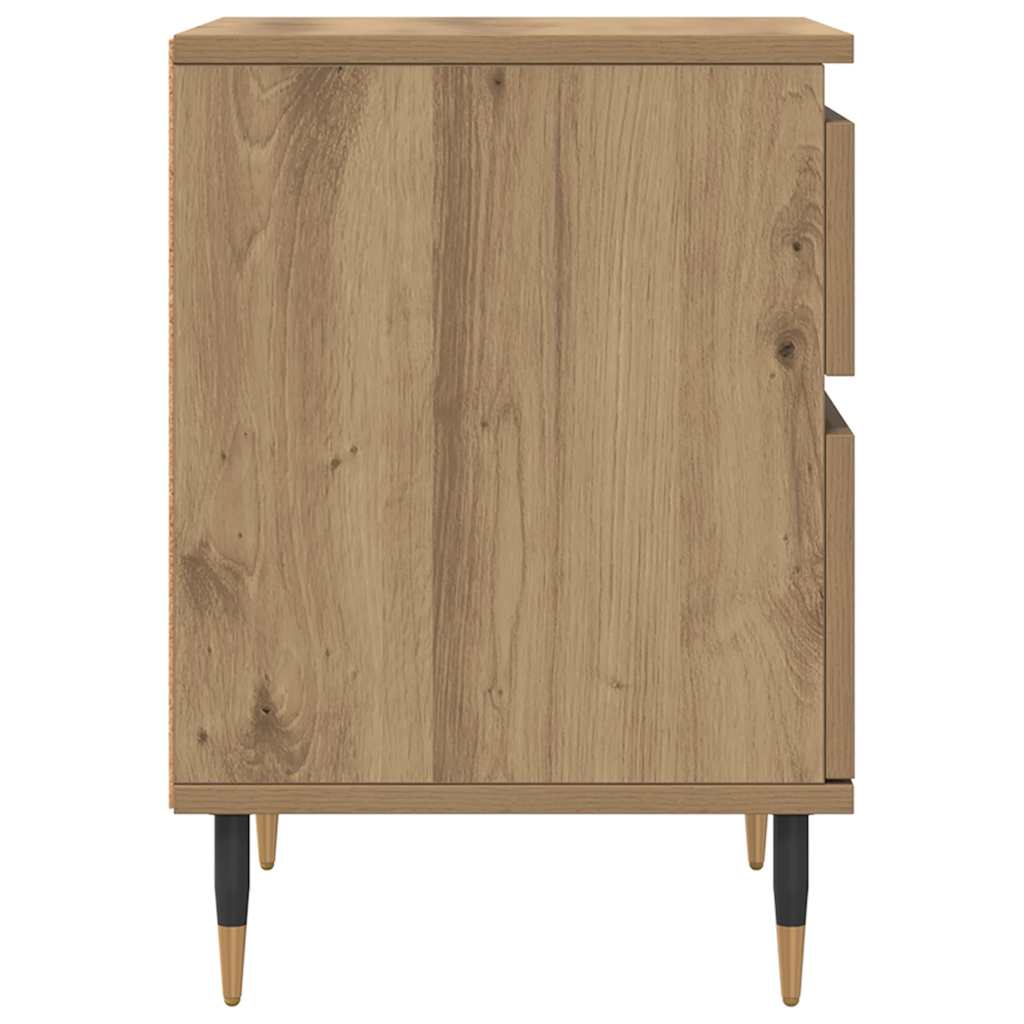 Nachttisch Artisan-Eiche 40x35x50 cm Holzwerkstoff