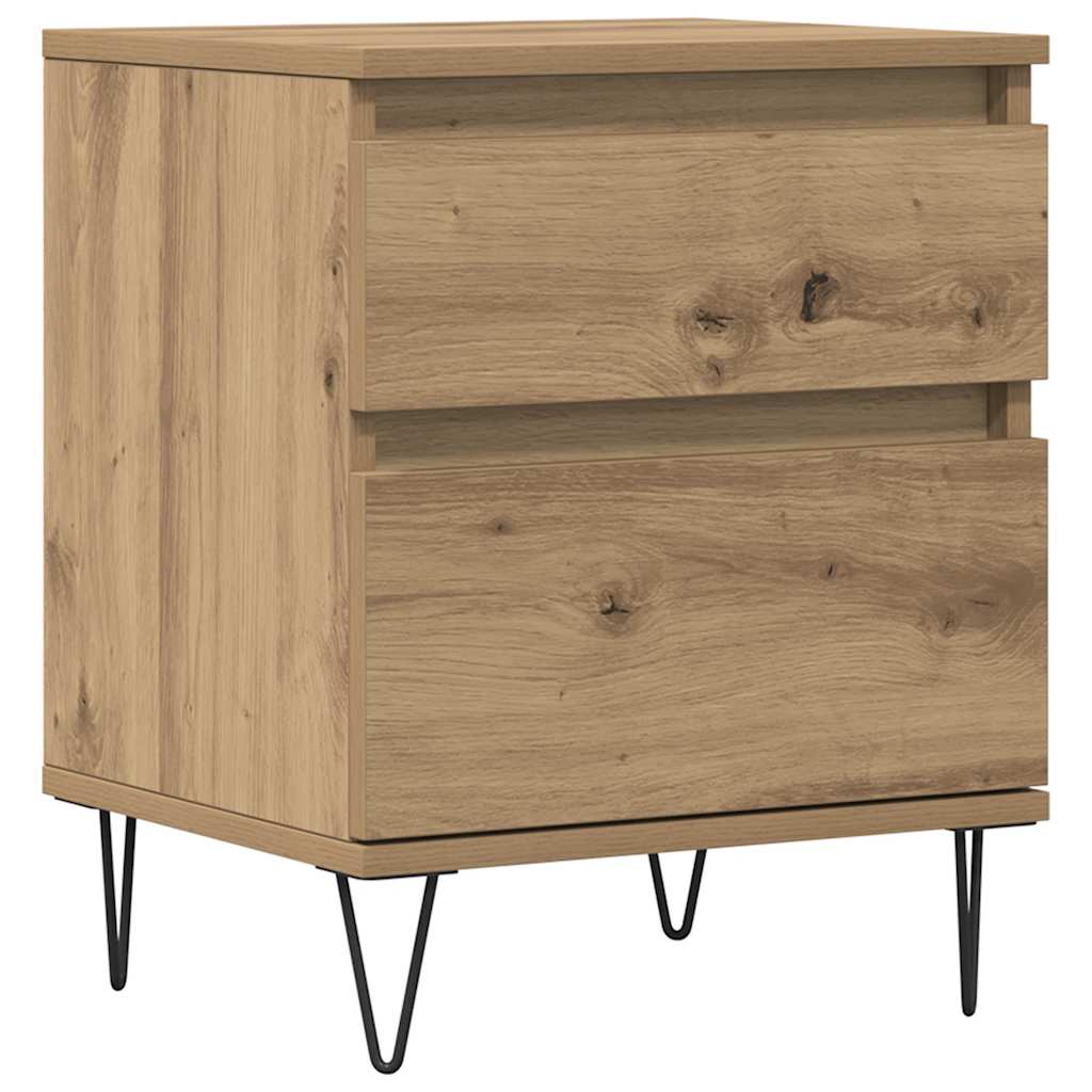 Nachttisch Artisan-Eiche 40x35x50 cm Holzwerkstoff