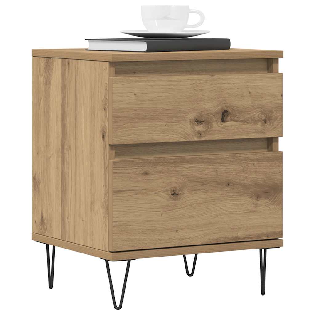 Nachttisch Artisan-Eiche 40x35x50 cm Holzwerkstoff