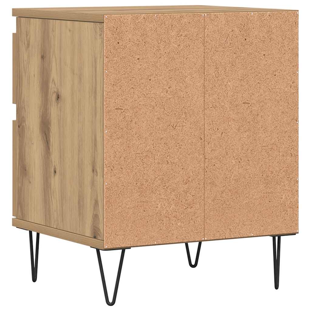 Nachttisch Artisan-Eiche 40x35x50 cm Holzwerkstoff