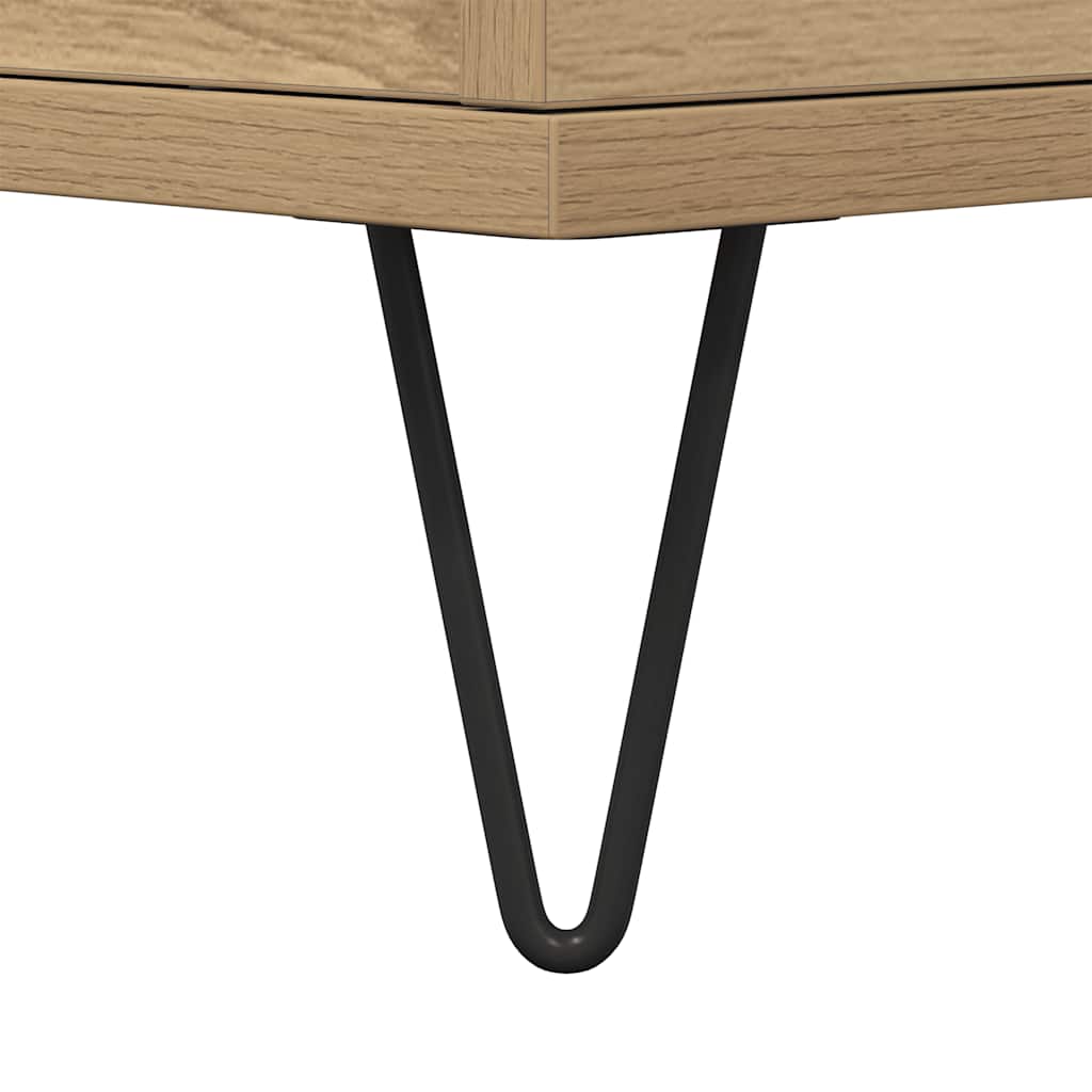 Nachttisch Artisan-Eiche 40x35x50 cm Holzwerkstoff