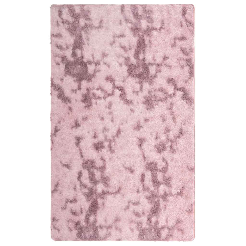 Teppich Shaggy Hochflor NAVARRA Altrosa 80x150 cm Polyester
