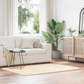 Teppich Shaggy Hochflor NAVARRA Creme 120x170 cm Polyester