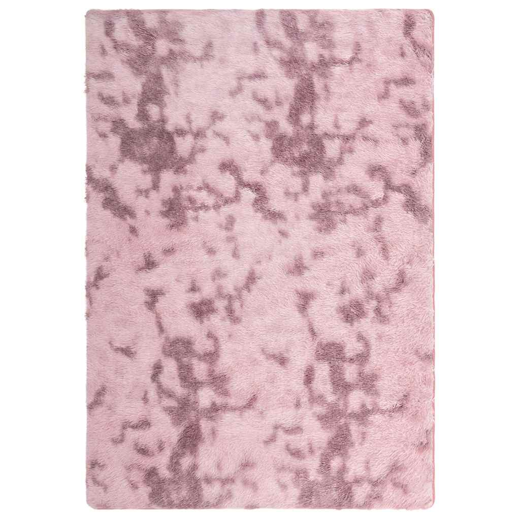 Teppich Shaggy Hochflor NAVARRA Altrosa 160x230 cm Polyester