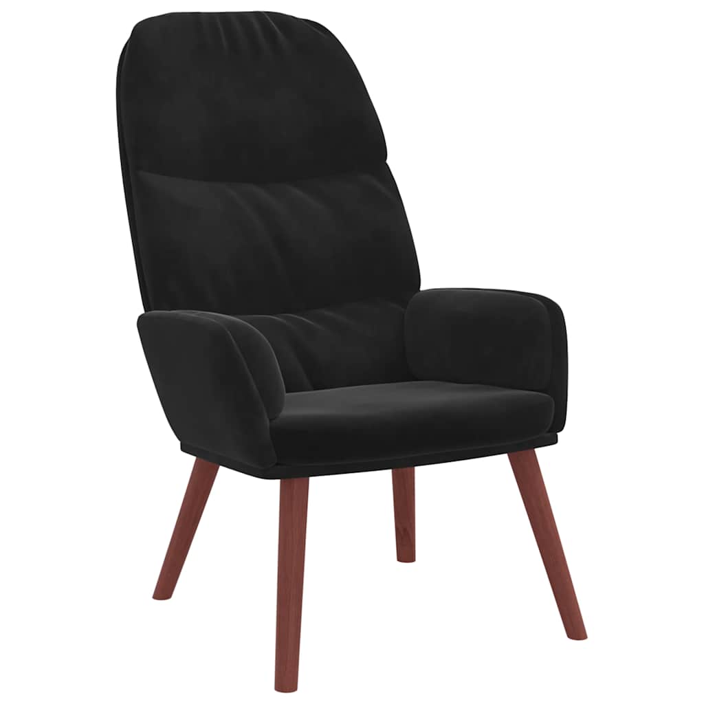 Relaxsessel Schwarz Samt
