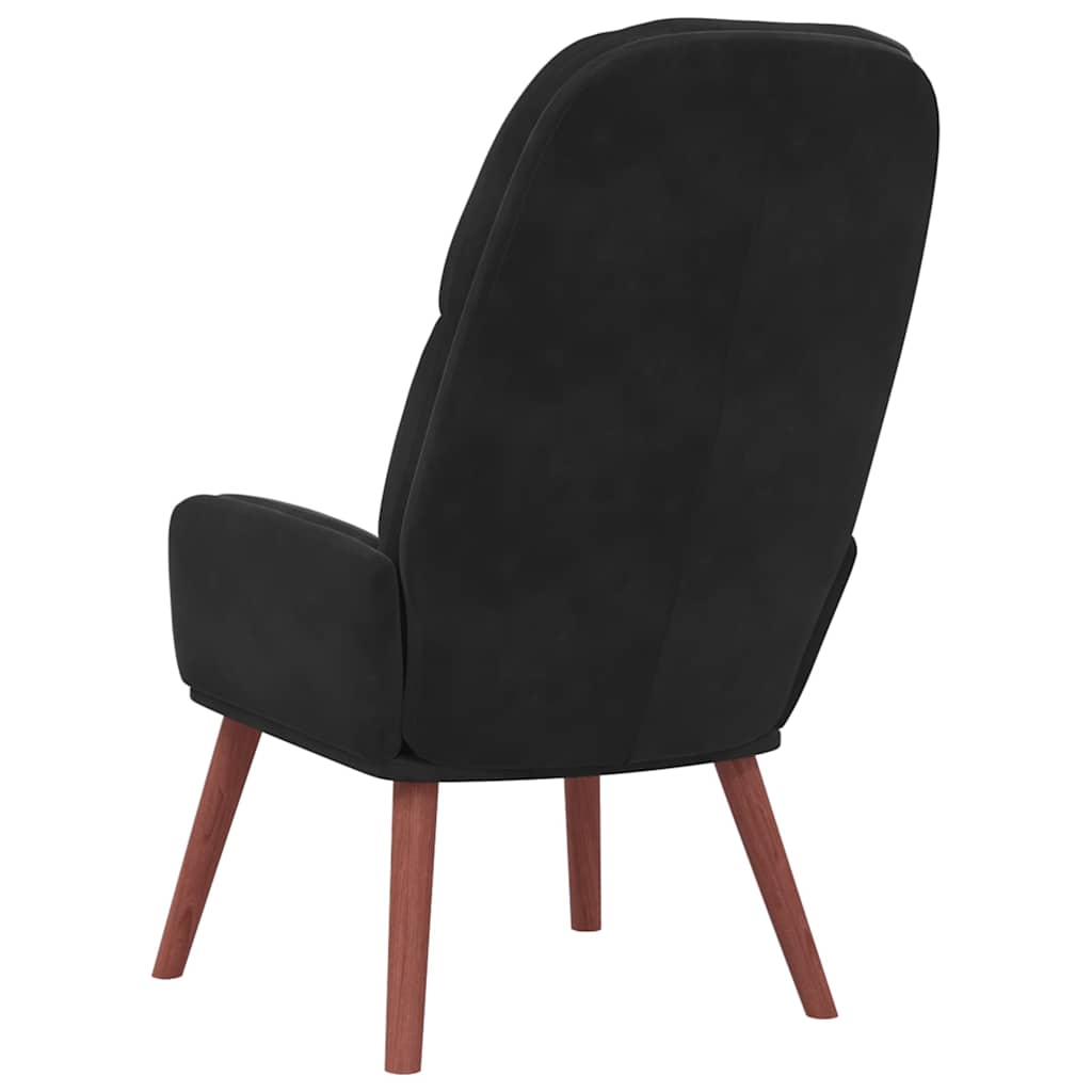 Relaxsessel Schwarz Samt