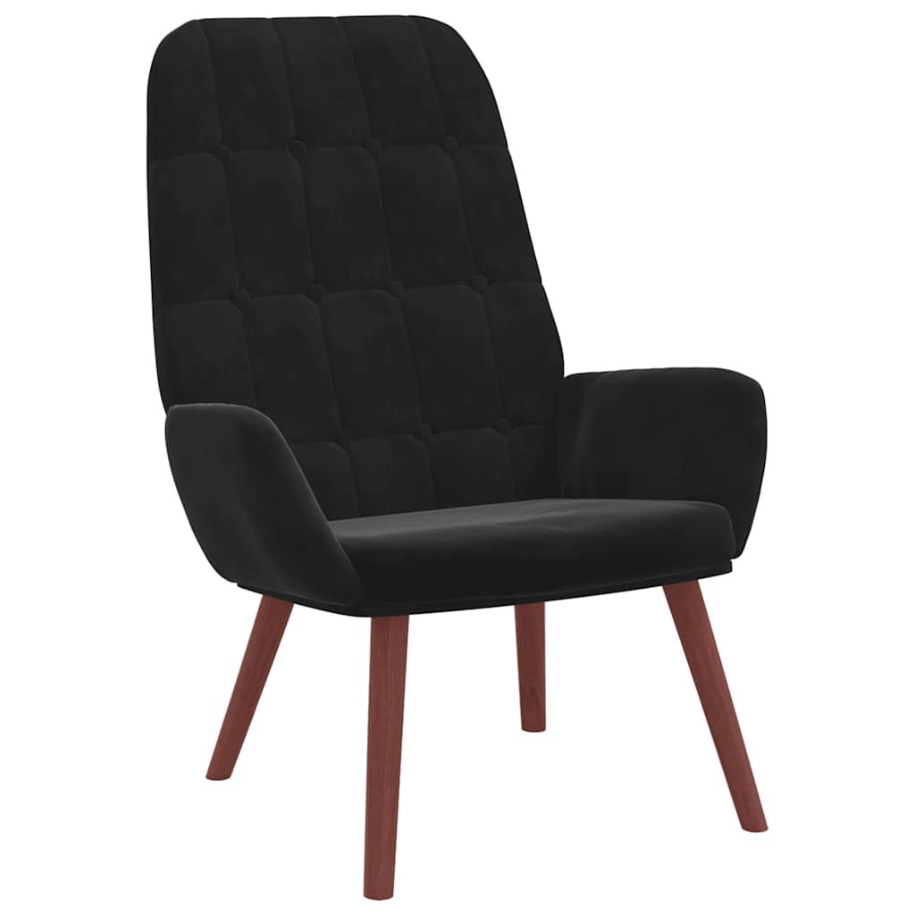 Relaxsessel Schwarz Samt