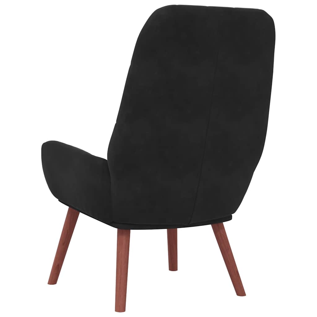 Relaxsessel Schwarz Samt