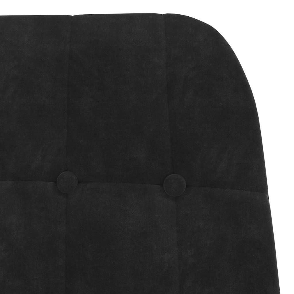 Relaxsessel Schwarz Samt