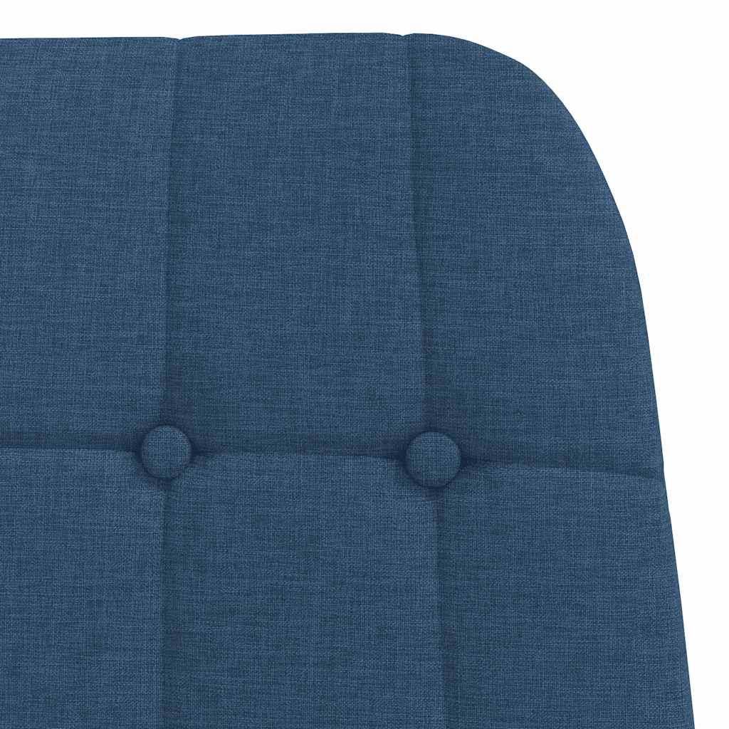 Relaxsessel Blau Stoff