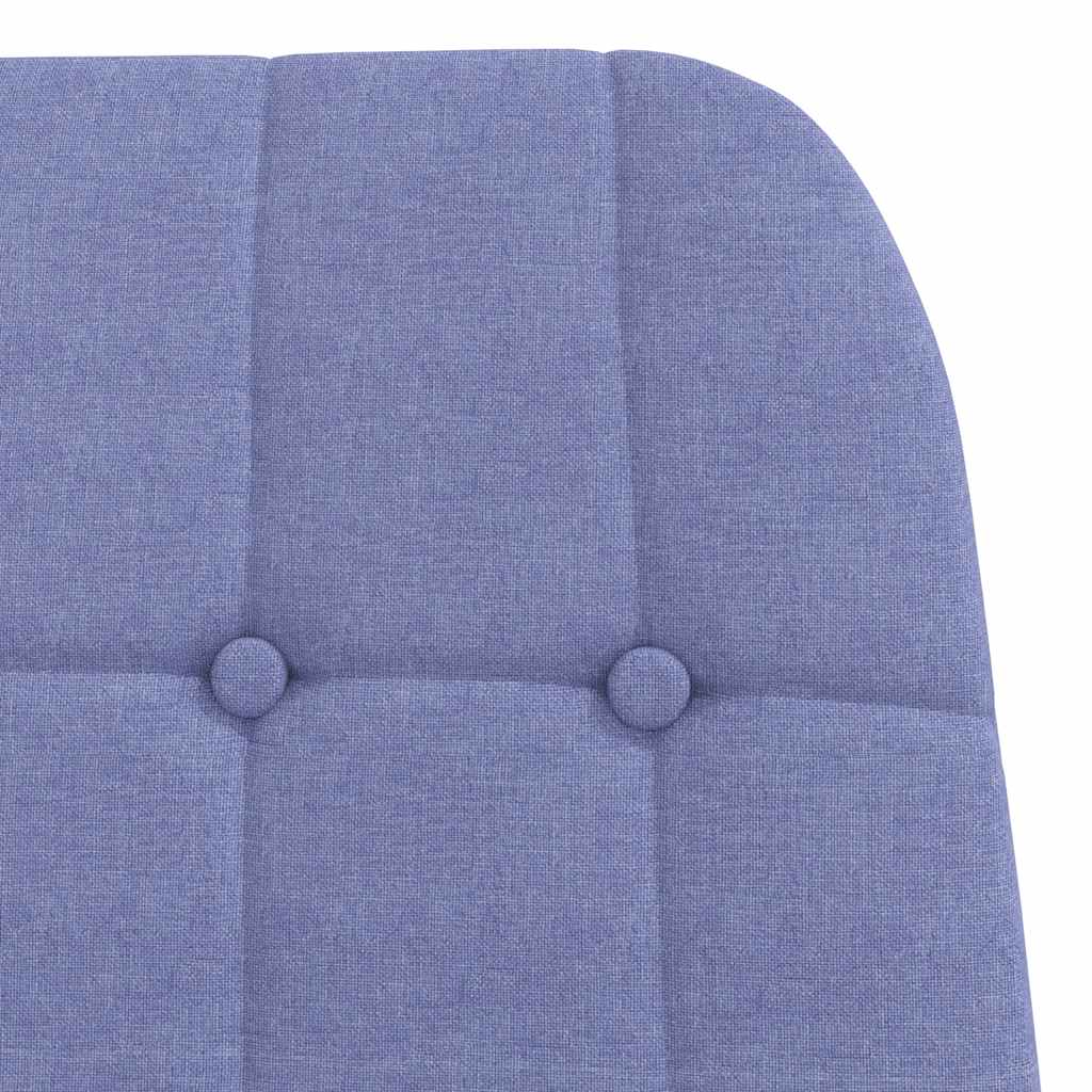 Relaxsessel Jeansblau Stoff
