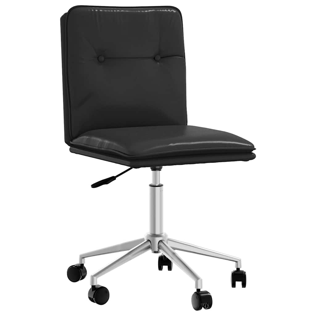 Esszimmerstühle 4 Stk. Schwarz Kunstleder