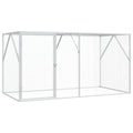 Vogelkäfig Anthrazit 208 x 102 x 108 cm Verzinkter Stahl