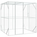 Vogelkäfig Anthrazit 209 x 202 x 214 cm Verzinkter Stahl