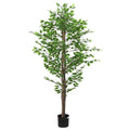 Ficusbaum Künstlich 1260 Blätter 200 cm Grün