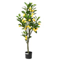 Zitronenbaum Künstlich 136 Blätter 120 cm Grün