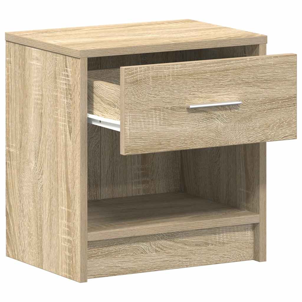 Nachttisch mit Schublade Sonoma-Eiche 39x28x41 cm