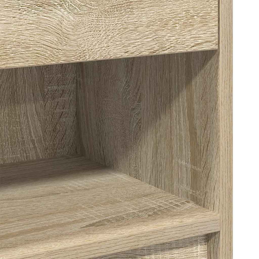Nachttisch mit Schublade Sonoma-Eiche 39x28x41 cm