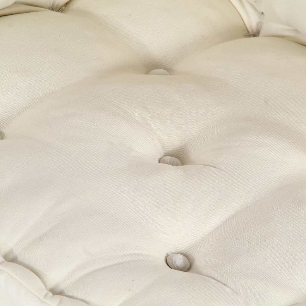 Modulares Sofaelement Creme 70x70x54 cm Stoff