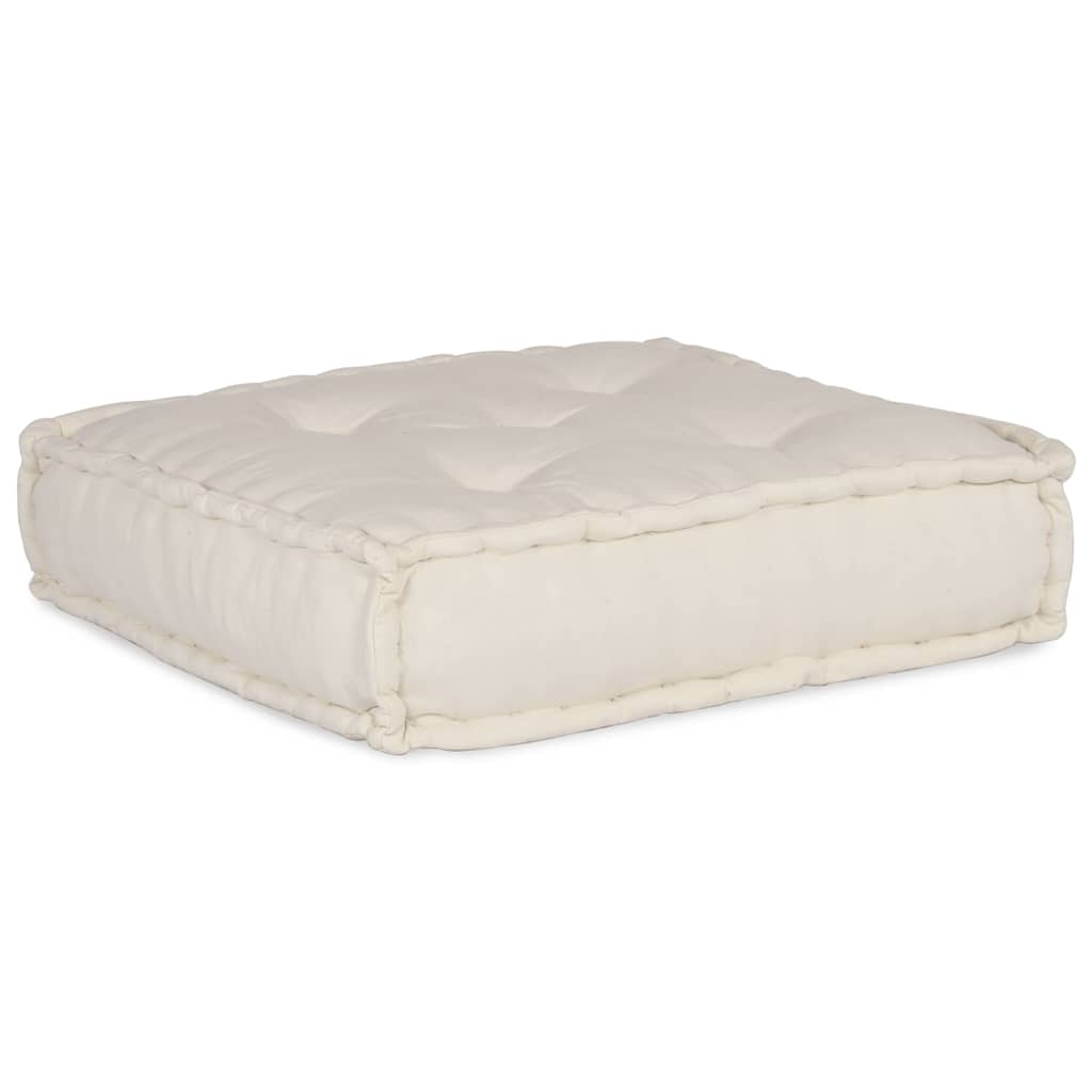 Modulares Sofaelement Creme 70x70x36 cm Stoff